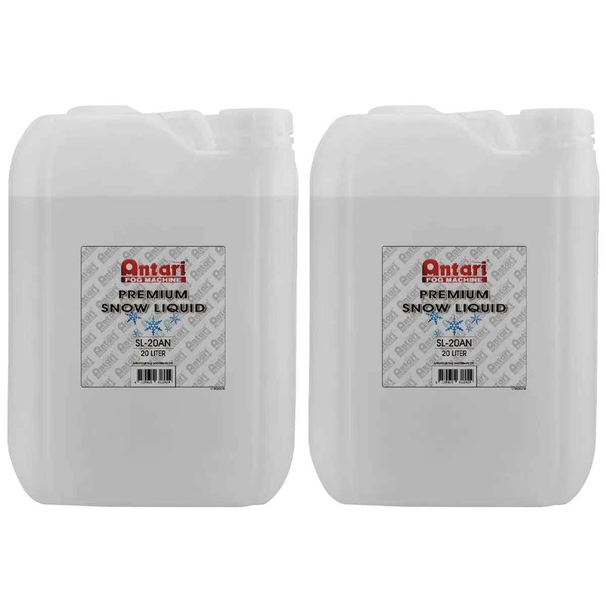 Antari SL-AN Snow Fluid 20 Liter Bottles 2 Pack