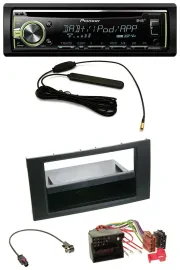 Автомагнитола Pioneer CD MP3 USB DAB AUX для Ford Focus/Fiesta 2004–2008 черная