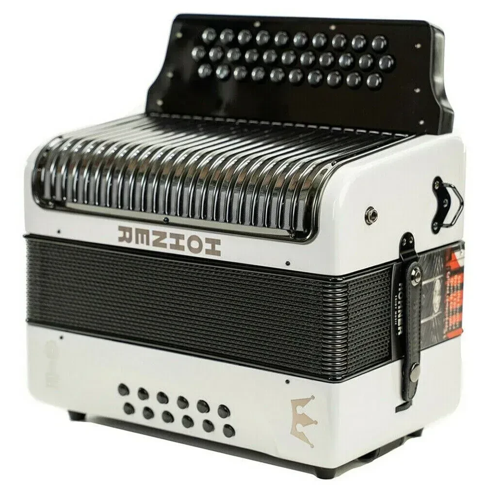 Аккордеон Hohner Corona II MIG White Rainbow