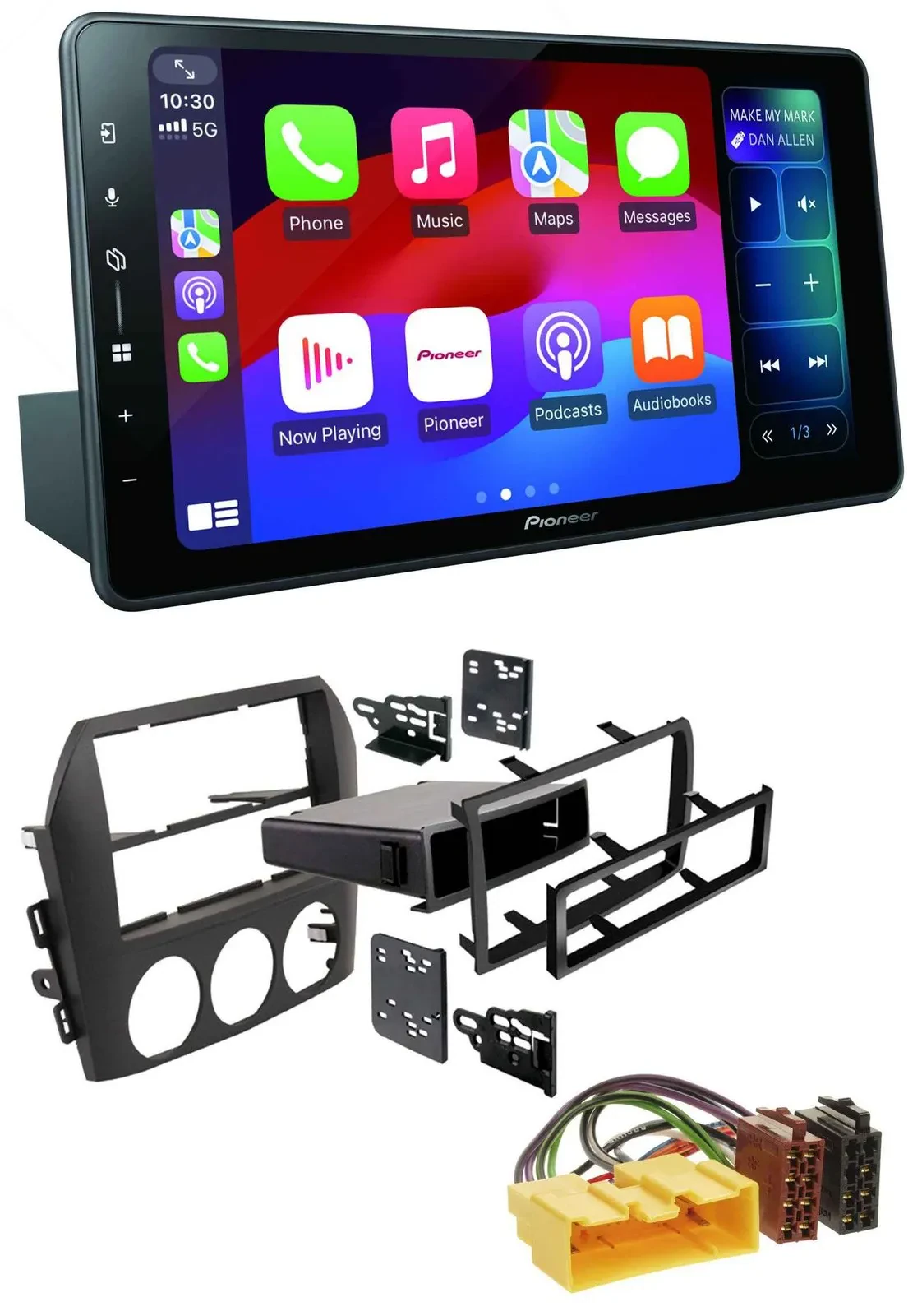 Pioneer Bluetooth DAB MP3 USB Autoradio für Mazda MX-5 (2005-2008)