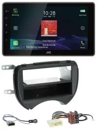 JVC DAB MP3 Bluetooth USB Autoradio für Nissan Micra K13 10-13 schwarz