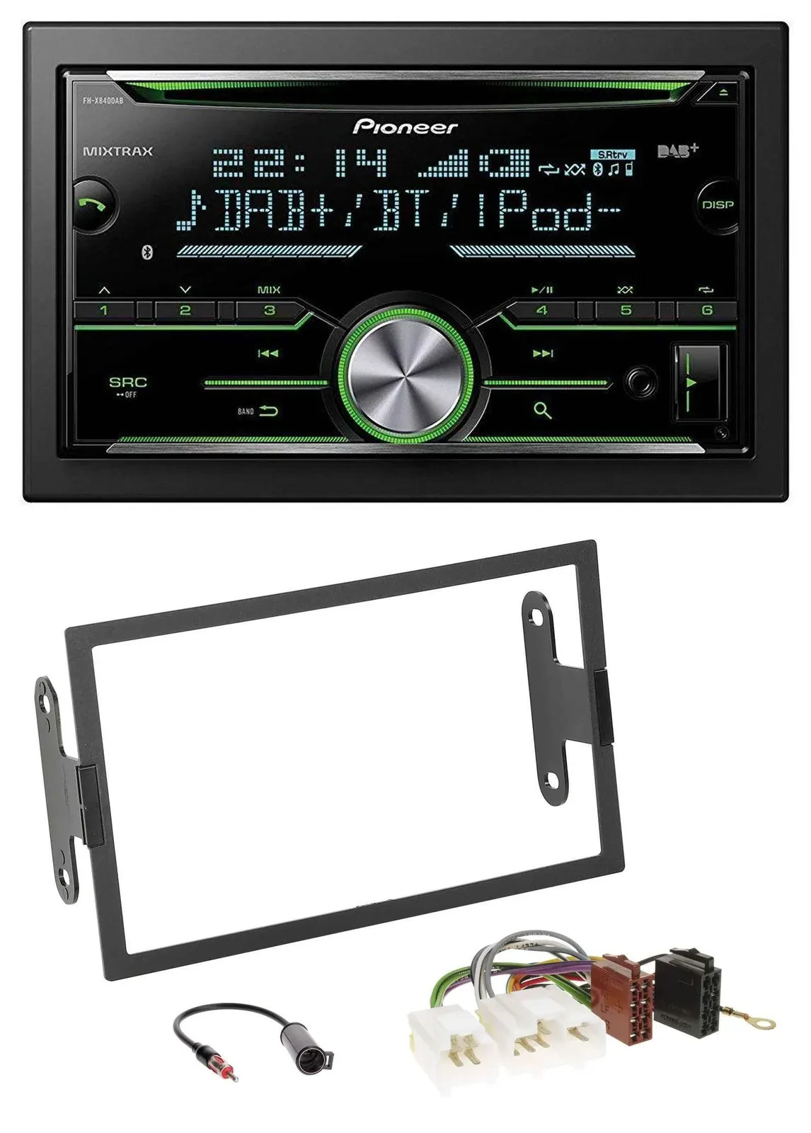 Pioneer Bluetooth MP3 DAB 2DIN USB CD Autoradio für Nissan 200 SX 1994-1998 240