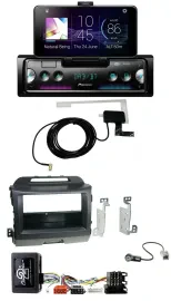 Pioneer DAB Bluetooth Lenkrad USB Autoradio für Kia Sportage 3 Navi 10-15 schwar