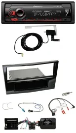 Pioneer DAB USB Lenkrad Bluetooth Autoradio für Opel Astra H Corsa D Zafira B Kl