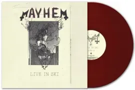 Виниловая пластинка Mayhem - Live In Ski - 140gm Oxblood Vinyl with Etched B-side [New Vinyl LP] Col