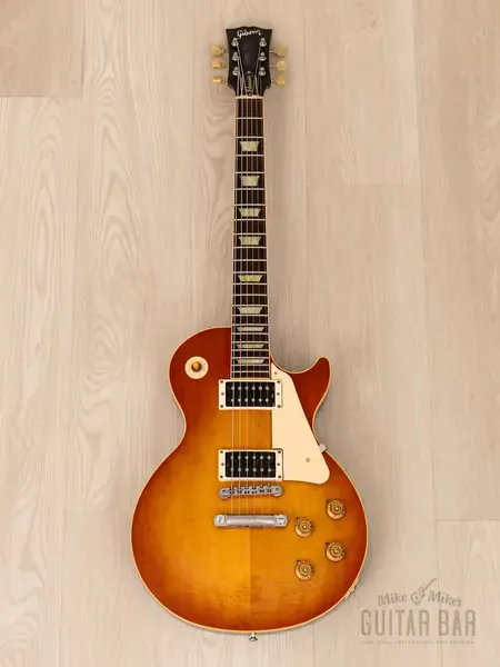 Электрогитара Gibson Les Paul Classic HH Heritage Cherry Sunburst w/case USA 1991