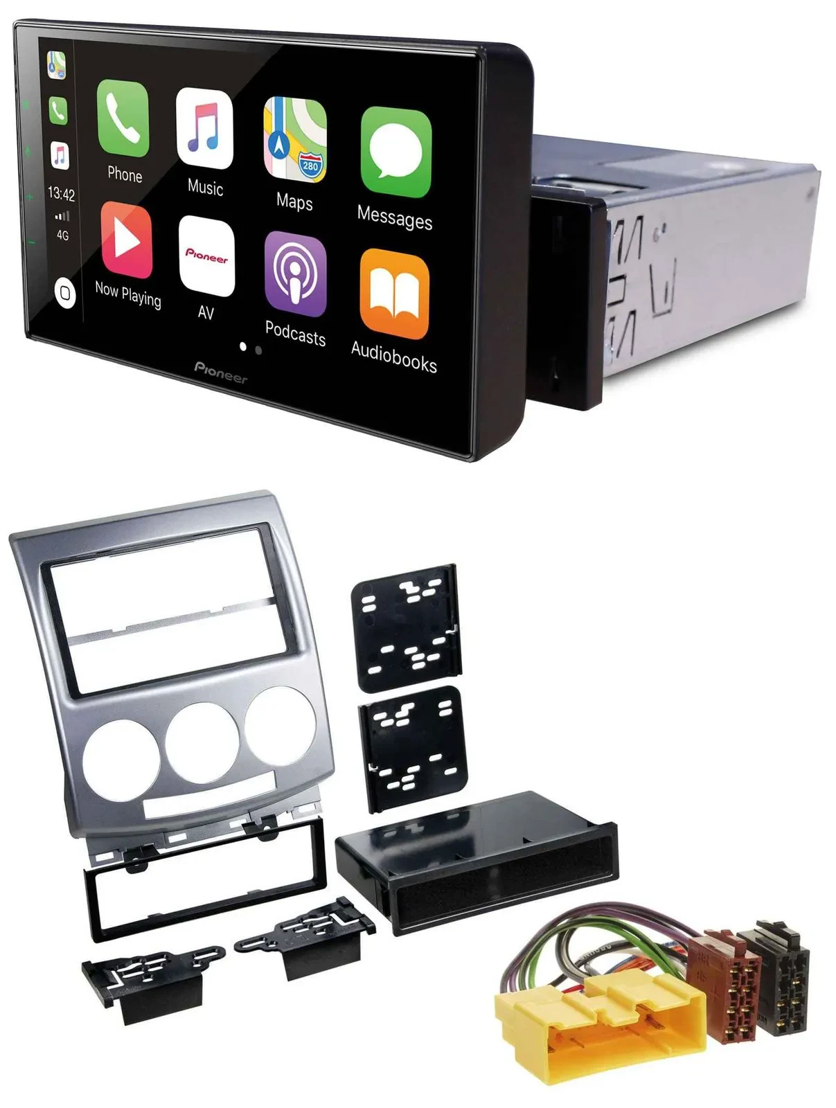 Pioneer Bluetooth MP3 DAB USB Autoradio für Mazda 5 (2005-2010)