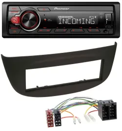Pioneer Bluetooth USB DAB MP3 Autoradio für Renault Twingo (07-12) schwarz