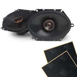 Infinity REF-8632CFX 120W 6x8" Coaxial Speakers w/ Sound Damping