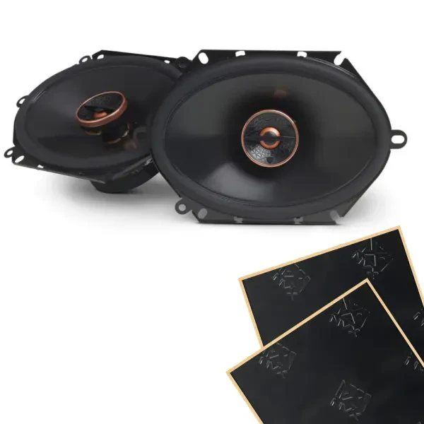 Infinity REF-8632CFX 120W 6x8" Coaxial Speakers w/ Sound Damping