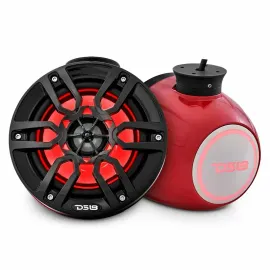 DS18 NXL-PS6R 6.5" Hydro Series 2 Way Marine Tower Speakers