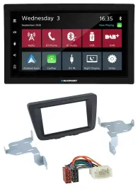 Blaupunkt DAB Bluetooth USB MP3 2DIN Autoradio für Suzuki Baleno EW ab 2016