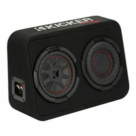 Kicker 48TCWRT672 Single 300W 6.75" CompRT Shallow Loaded Subwoofer Enclosure