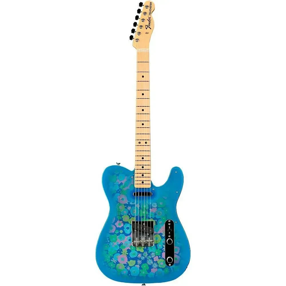 Электрогитара Fender Custom Shop 1968 Telecaster Vintage Blue Flower