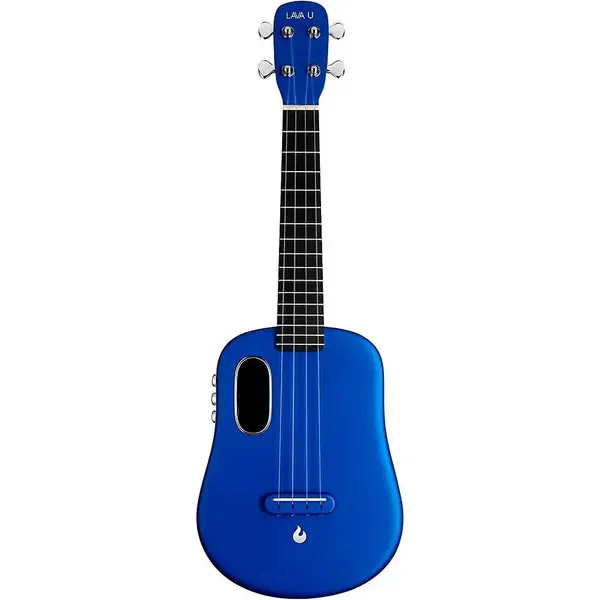 Электроакустическое укулеле LAVA MUSIC U 23" FreeBoost Acoustic-Electric Ukulele With Space Bag Sparkle Blue