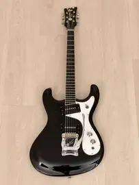 Электрогитара Mosrite Ventures Model “Avenger” Black  Japan 1970s w/Gigbag