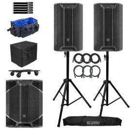 LD Systems ICOA PRO 15 A 15" Powered Speaker 2-Pack with 21" Subwoofer
