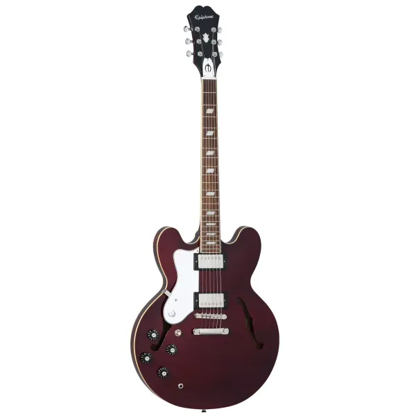 Электрогитара полуакустическая Epiphone Riviera Noel Gallagher Left-Handed Dark Red Wine