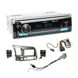 2009-2011 Honda Civic Single DIN Radio Package (For Amplified) | Belva