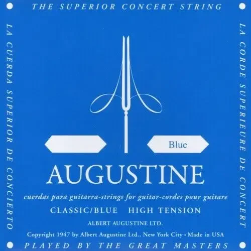 Струна одиночная AUGUSTINE Blue Einzelsaite Classic D4