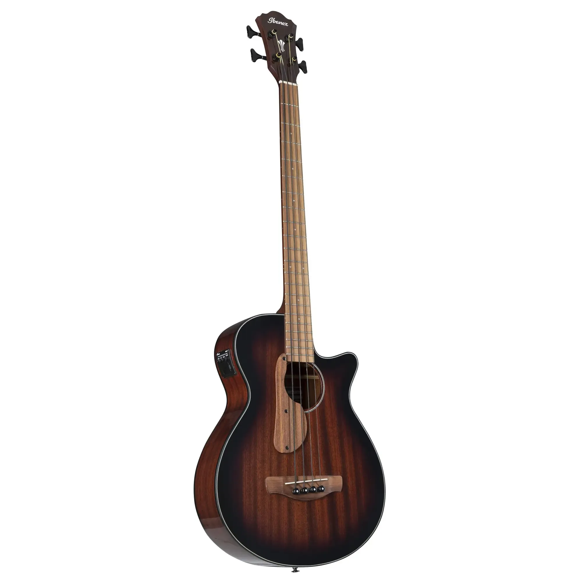 Бас-гитара акустическая Ibanez AEGB24E Mahogany Sunburst