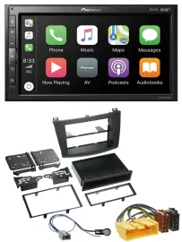 Pioneer USB MP3 DAB 2DIN Bluetooth Autoradio für Mazda 3 (2009-2013)