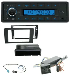 VDO AUX Bluetooth USB MP3 Autoradio für Audi A3 06-12 8P Symphony Bose Aktivsyst