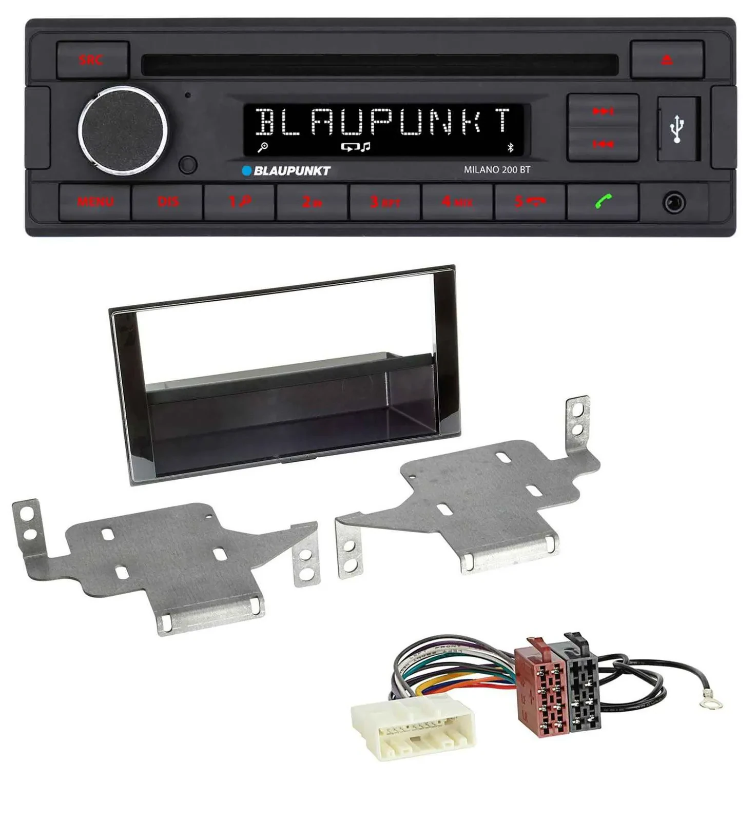 Blaupunkt MP3 USB CD Bluetooth AUX Autoradio für Nissan Juke (ab 2014)