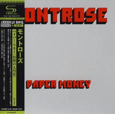 MONTROSE - Paper Money (CD, Japan)