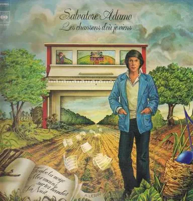 ADAMO - Les Chansons D'où Je Viens (LP , Used)