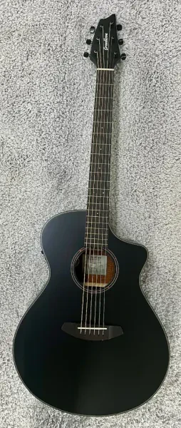 Breedlove Discovery S Concert CE Acoustic/Electric Guitar - Satin Black, B-stock