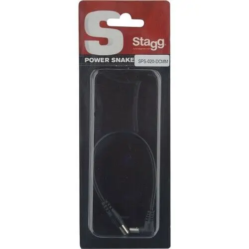 Разветвитель блока питания STAGG DC-Netzkabel male-male 20cm SPS-020-DCMM