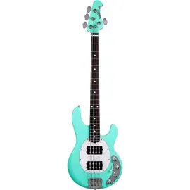 Бас-гитара Ernie Ball Music Man StingRay Special HH Electric Bass Laguna Green