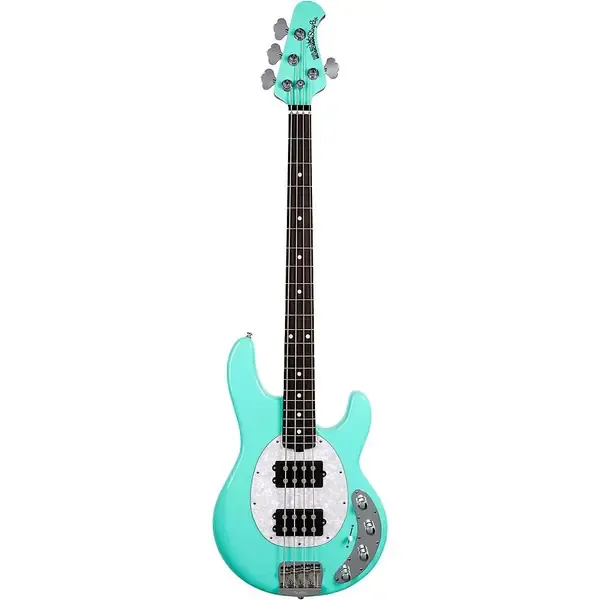 Бас-гитара Ernie Ball Music Man StingRay Special HH Electric Bass Laguna Green