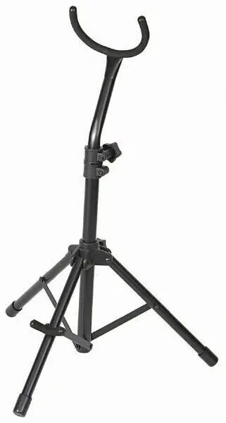 Stageline SAX-50 Black Tubular Upright Baritone Saxophone/Sax Stand