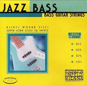 Струны для бас-гитары Thomastik Jazz Bass JR364 43-101