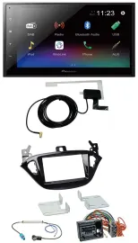 Pioneer DAB MP3 Bluetooth 2DIN USB Autoradio für Opel Adam ab 13 Corsa E ab 15