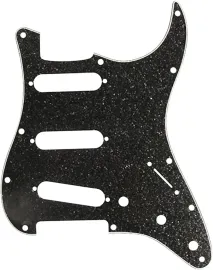 Панель для гитарной деки D'Andrea DPP-ST-BKS Stratocaster Black Sparkle