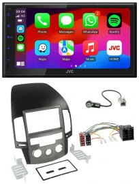 JVC Bluetooth 2DIN MP3 DAB USB Autoradio für Hyundai i30 (ab 08)