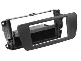 Radioblende DIN Autoradio für Seat Ibiza 2008-2015 nitschwarz AN1