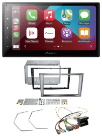 Pioneer USB MP3 DAB 2DIN Bluetooth Autoradio für Opel Antara Astra H Zafira B ch