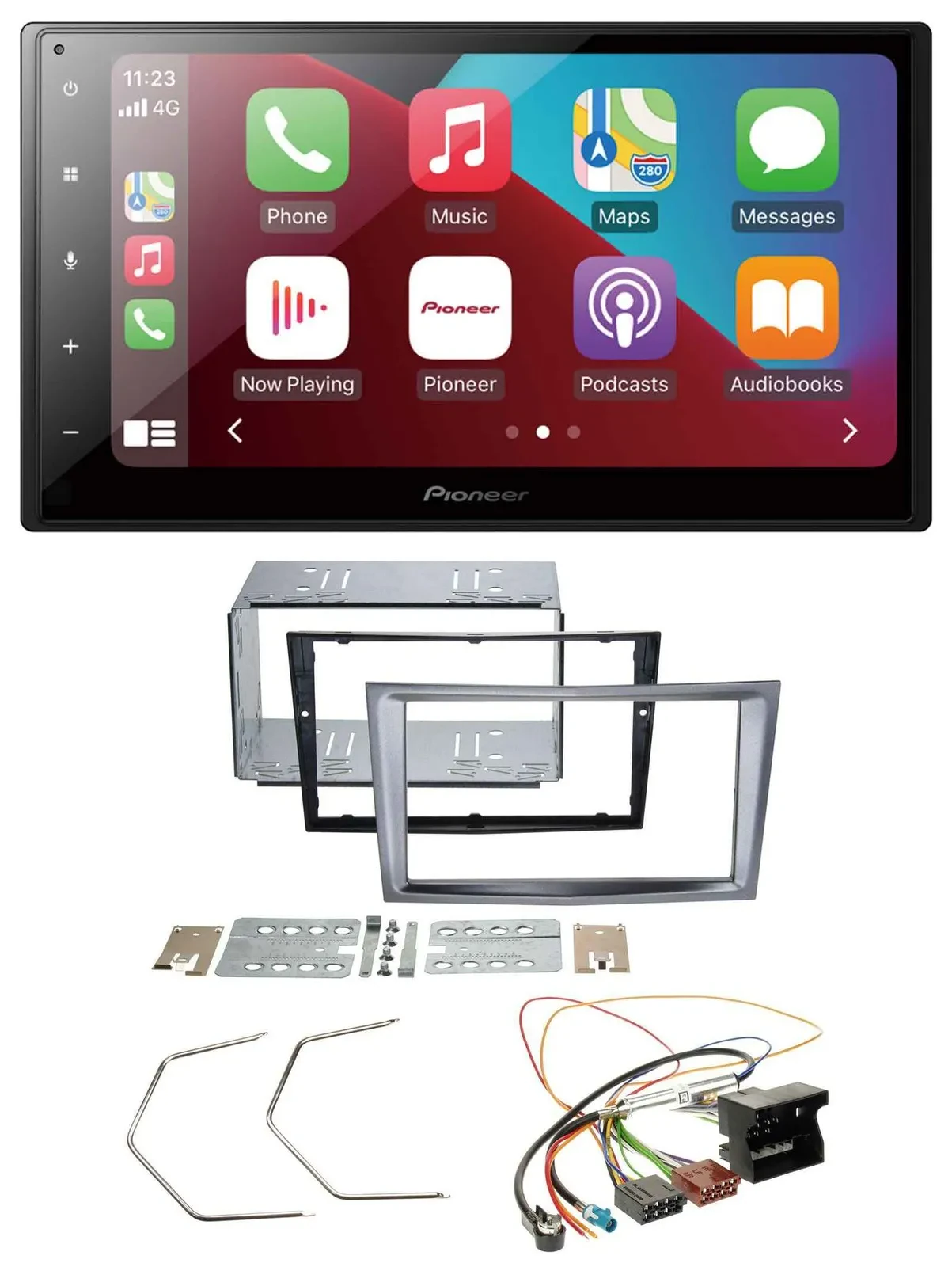 Pioneer USB MP3 DAB 2DIN Bluetooth Autoradio für Opel Antara Astra H Zafira B ch