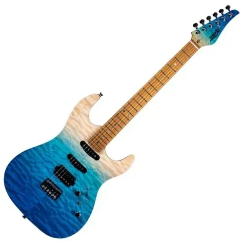 JET Guitars JS1000 Blue E-Gitarre B-Ware