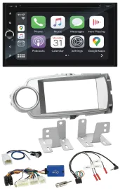 Blaupunkt 2DIN Bluetooth DAB USB DVD Lenkrad Autoradio für Toyota Yaris 2011-201