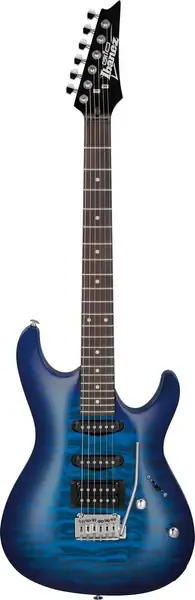 Электрогитара Ibanez GSA60QA Transparent Blue Burst