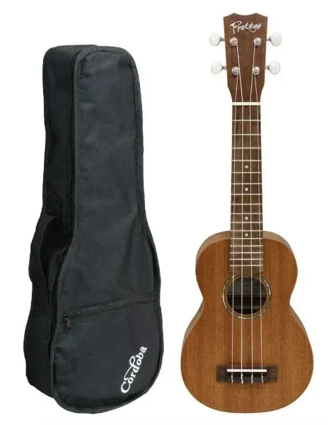 Cordoba Protege Series U1S Soprano Size Mahogany Ukulele with Gig Bag