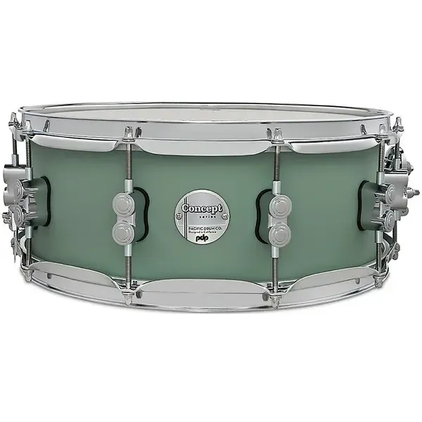 Малый барабан PDP by DW Concept Maple 14x5.5 Satin Seafoam