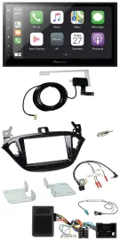 Автомагнитола для Opel Adam (с 2013) и Corsa E Pioneer 2DIN Bluetooth DAB USB