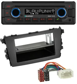 Blaupunkt AUX MP3 CD Bluetooth USB Autoradio für Suzuki Celerio (LF, ab 2014)