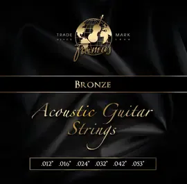 Струны для акустической гитары Framus 48220M 12-53, бронза